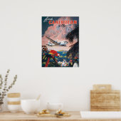Vintages Reiseplakat Karibik Poster (Küche)
