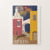 Vintages Reiseplakat Spaniens Puzzle (Vertikal)