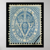 Vintages Reiseplakat von British Columbia Poster (Vorne)