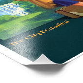 Vintages Reiseplakat von Washington Fotodruck (Ecke)