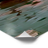Vintages Reiseposter von Venedig Poster (Ecke)