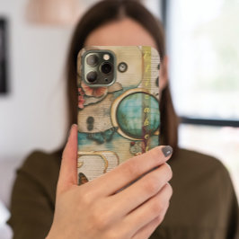 Vintages Reisezeitschrift Junk Journal Case-Mate iPhone Hülle