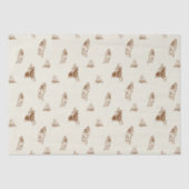 Vintages Reitmuster Seidenpapier (Vorderseite)