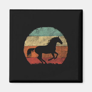 Vintages Reitsportzentrum Shirt - Retro Reiten Magnet
