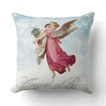 Vintages religiöses Kind mit Wächter-Engels-Gebet