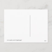 Vintages Religiöses Osterkreuzfeld Postkarte (Rückseite)