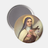 Vintages religiöses Ostern, Nu mit Kreuz Magnet (Vorderseite/Rückseite)