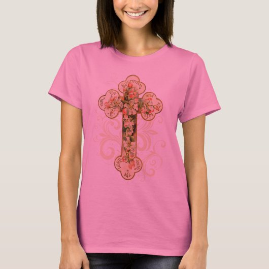 Vintages Religiöses OsterShirt T-Shirt (Vorderseite)