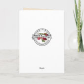 Vintages religiöses Sacrament Taufe Baby Karte (Rückseite)