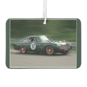 Vintages Rennen Autolufterfrischer (Rückseite)