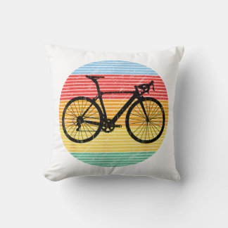 Vintages Rennen Fahrrad Funny Road Racer Geschenk Kissen