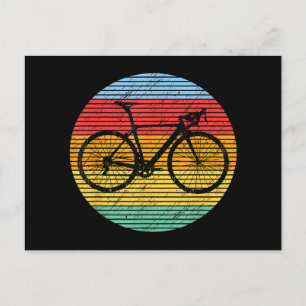 Vintages Rennen Fahrrad Funny Road Racer Geschenk Postkarte