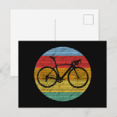 Vintages Rennen Fahrrad Funny Road Racer Geschenk Postkarte (Vorne/Hinten)
