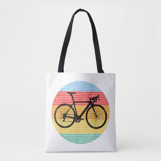 Vintages Rennen Fahrrad Funny Road Racer Geschenk Tasche (Vorderseite)