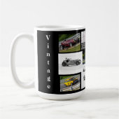 Vintages Rennen Kaffeetasse (Links)