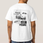 Vintages Rennen T-Shirt (Rückseite)