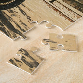 Vintages Rennfahrzeug in Paris Puzzle (Seite)