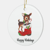 Vintages Rentier Holiday Ornament (Links)