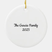 Vintages Rentier Holiday Ornament (Hinten)