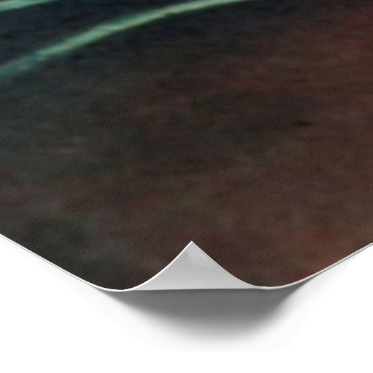 Vintages Restaurant Espresso Poster (Ecke)