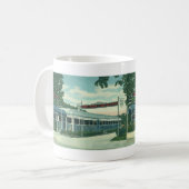 Vintages Restaurant, Retro Rhinebeck Roadside Dine Kaffeetasse (Vorderseite Links)