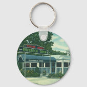 Vintages Restaurant, Retro Rhinebeck Roadside Dine Schlüsselanhänger (Vorderseite)