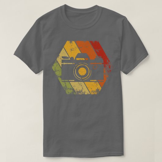 Vintages Retro-Analogbild T-Shirt (Design vorne)