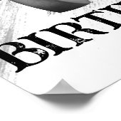 Vintages Retro-Auto - Empfang Poster (Ecke)