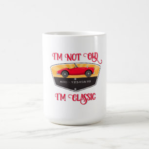 Vintages Retro-Auto Lover Kaffeetasse