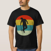 Vintages Retro-Baseball T-Shirt (Vorderseite)