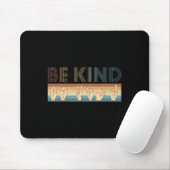 Vintages Retro Be Kind DEAF taube Bewusstsein Mousepad (Mit Mouse)