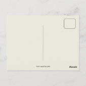 Vintages Retro Berlin Deutschland Reiseanzeige Postkarte (Rückseite)