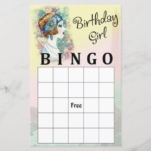 Vintages Retro-Bingospiel