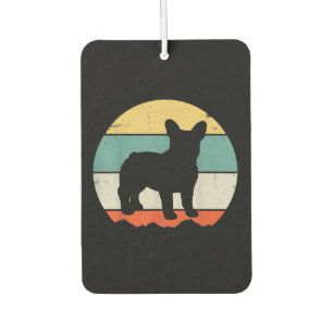 Vintages Retro Bulldog Geschenk für Hunde Vater Ma Autolufterfrischer