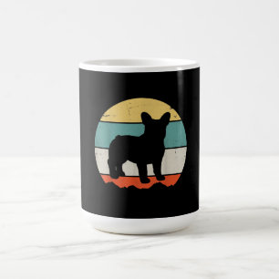 Vintages Retro Bulldog Geschenk für Hunde Vater Ma Verwandlungstasse
