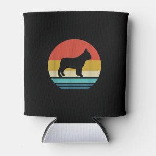 Vintages Retro-Bulldog-Hundegeschenk Dosenkühler
