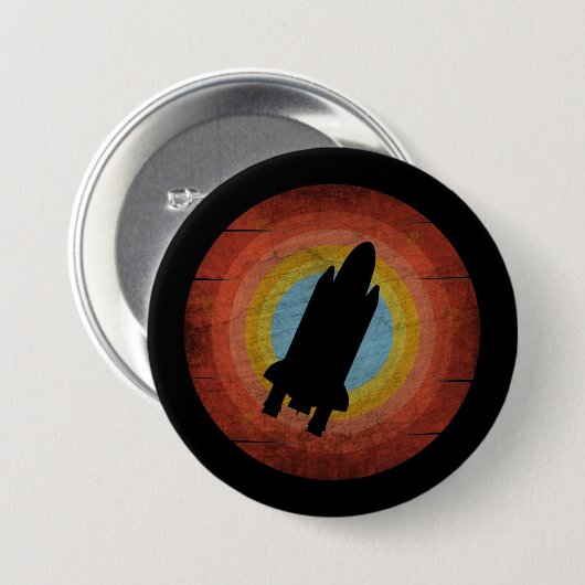 VINTAGES RETRO BUTTON (Vorne & Hinten)