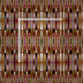 Vintages Retro-Chic-Nouveau-Deko-Muster Stoff (Kachel)