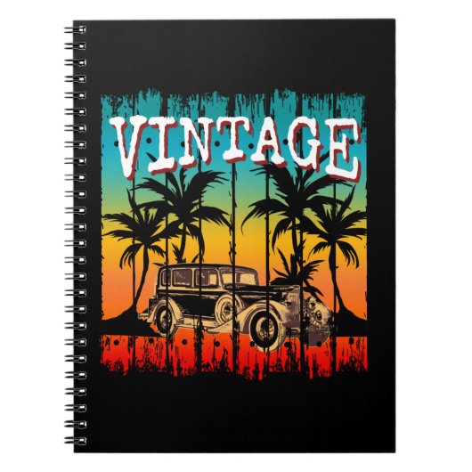 VINTAGES RETRO CLASSIC GIFT NOTIZBLOCK (Vorderseite)