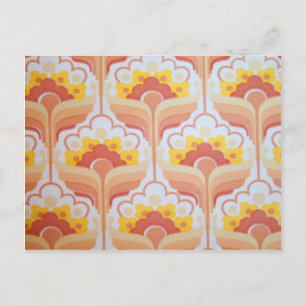 Vintages Retro-Design Postkarte