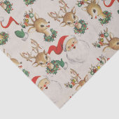 Vintages Retro-Design-Tissue Seidenpapier (Ausschnitt)