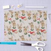 Vintages Retro-Design-Tissue Seidenpapier (Handwerk)