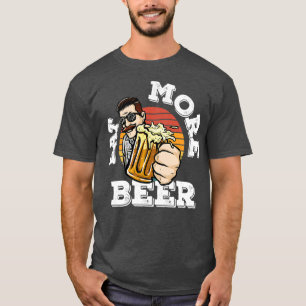 Vintages Retro essen Bier Bier Lover Witziges Zita T-Shirt