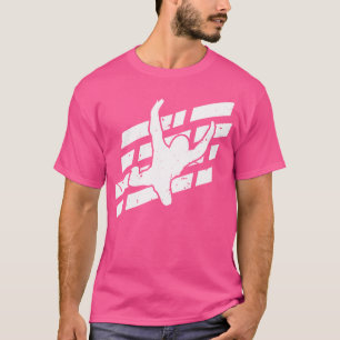 Vintages Retro-Fallschirmspringen T-Shirt