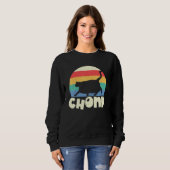 Vintages Retro-Fett Sweatshirt (Vorne ganz)