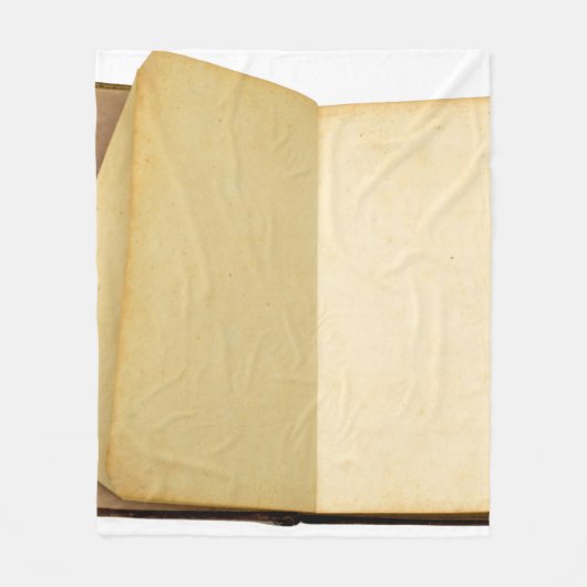 Vintages Retro Fleecedecke (Vorderseite)