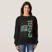 Vintages Retro-Geburtsjahr 1953 Sweatshirt (Vorne ganz)