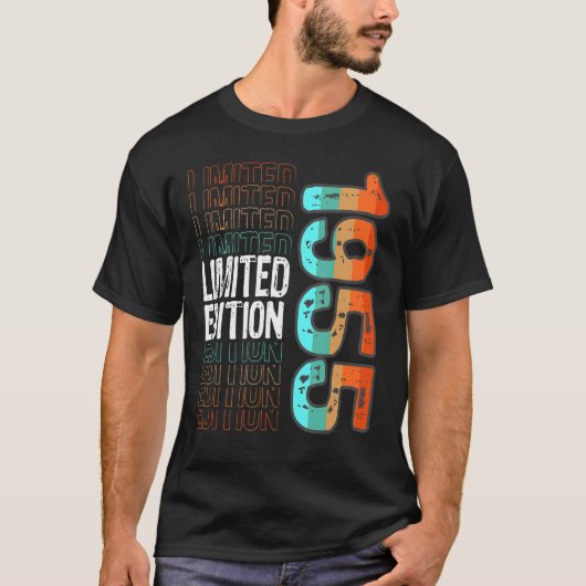 Vintages Retro-Geburtsjahr 1955 T-Shirt (Vorderseite)