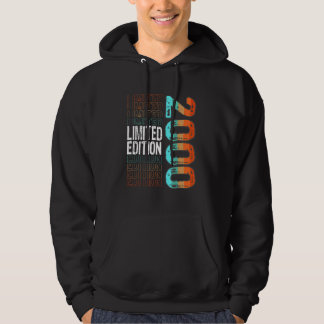 Vintages Retro-Geburtsjahr 2000 Hoodie