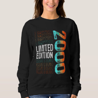 Vintages Retro-Geburtsjahr 2000 Sweatshirt